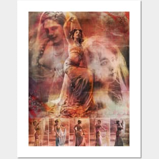 Collage Art Mata Hari Posters and Art